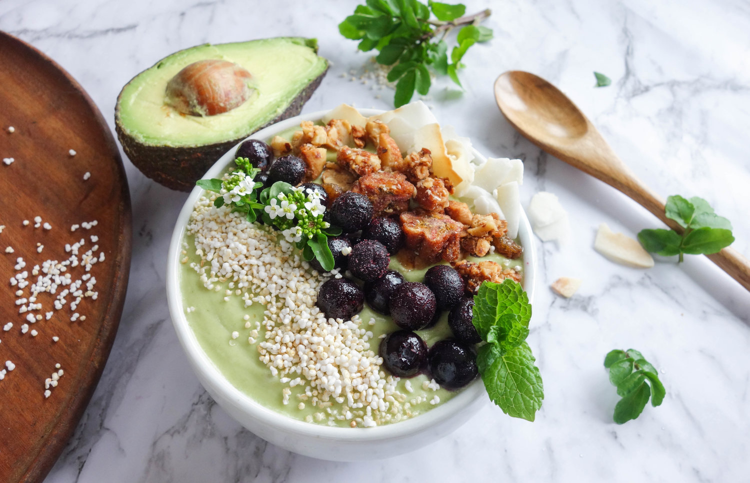 Oh my green goodness smoothie bowl